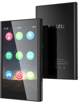 RUIZU H10 MP4 Player 16GB με Οθόνη Αφής 3.8" & Bluetooth Μαύρο