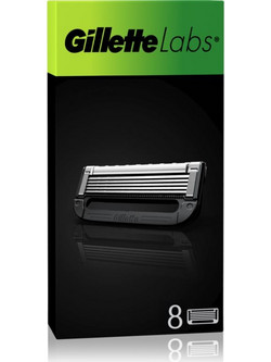 Gillette Labs Ανταλλακτικά Ξυραφάκια με 5 Λεπίδες & Λιπαντική Ταινία 8τμχ