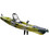 Caribbean Sea Kayaks 10'4" Flaps Πλαστικό Kayak 1 Ατόμου με Πετάλια Κυπαρισσί Κίτρινο