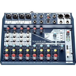 Soundcraft NOTEPAD12FX 12 Mono MIC/LINE Eισόδους Effect USB NOTE PAD 12FX