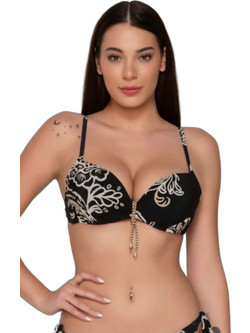 Luna Bikini Top με Ενίσχυση Μαύρο 94412