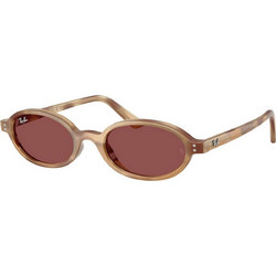 Ray-Ban RB4472 685675 Ανδρικά Γυαλιά Ηλίου Οβάλ Κοκάλινα Καφέ με Καφέ Φακό