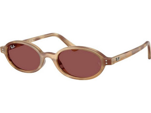 Ray-Ban RB4472 685675 Ανδρικά Γυαλιά Ηλίου Οβάλ Κοκάλινα Καφέ με Καφέ Φακό