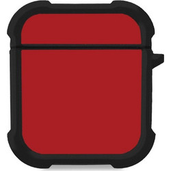 Sonique ColorBloc Series Θήκη Σιλικόνης για Apple AirPods 1 / 2 Κόκκινη