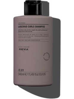 Previa Curlfriends Luscious Curls Σαμπουάν για Όγκο για Σγουρά Μαλλιά 340ml