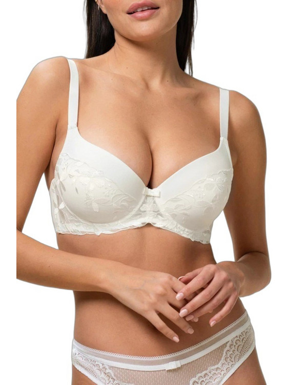 Triumph Sexy Angel Σουτιέν για Βαθύ Ντεκολτέ Push Up με Μπανέλα Εκρού 100062660-00GT