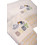 Dimcol Stork 194 Σετ Βρεφικές Πετσέτες 2τμχ 400gr/m²