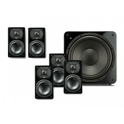 SVSound Prime Satellite 5.1 System Ηοme Cinema White Gloss