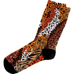 Dimisocks Do You Dare Leopar Ανδρικές Κάλτσες Ψηλές Πολύχρωμες 60134