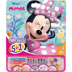 AS Company Giga Block Minnie Mouse Σετ Ζωγραφικής 21τμχ 1023-62760