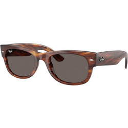Ray-Ban RB0832S 954B1 Ανδρικά Γυαλιά Ηλίου Τετράγωνα Κοκάλινα Καφέ με Καφέ Φακό