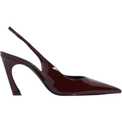 Schutz Γόβες Slingback Λουστρίνι με Λεπτό Ψηλό Τακούνι Μπορντό S2211900010001