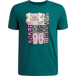 Under Armour Παιδικό T-Shirt Κοντομάνικο Πράσινο 6009271-338