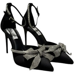 Steve Madden Γόβες με Τακούνι Στιλέτο με Λουράκι Φιόγκο & Στρας Μαύρες SM11002640-04003-486