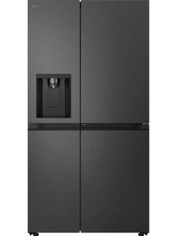 LG GSJC41EPPE Ψυγείο Ντουλάπα 641lt Υ179xΠ91.3xΒ73.5cm Μαύρο