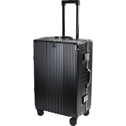 Colorlife 7955 Βαλίτσα Μεσαία 66x42x28cm με 4 Ρόδες Μαύρη