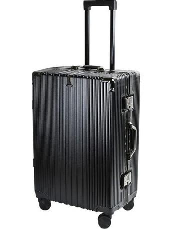 Colorlife 7955 Βαλίτσα Μεσαία 66x42x28cm με 4 Ρόδες Μαύρη