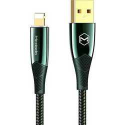 Mcdodo CA-8062 Braided USB-A to Lightning Cable 1.2m Green