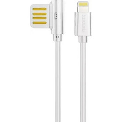 Remax Angle 90° USB-A to Lightning Cable 1m White