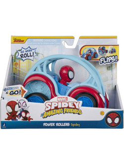 Jazwares Spidey & His Amazing Friends Power Rollers Spidey Φιγούρα Δράσης για 3+ Ετών 15cm