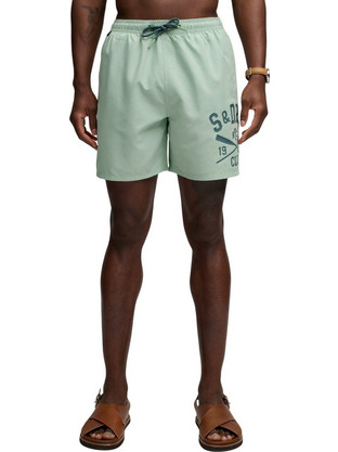 Superdry D3 Ανδρικό Μαγιό Σορτς Πράσινο Mint M3010265A-9QT