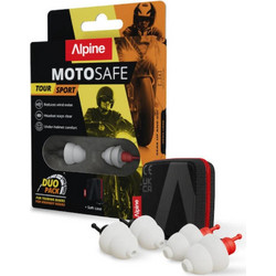 Alpine MotoSafe Ωτοασπίδες 4τμχ Διαφανείς