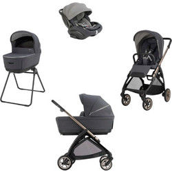 Inglesina Electa Quattro Darwin Recline Evo 2026 Καρότσι Μωρού 3 σε 1 Garage Grey Bronze Black