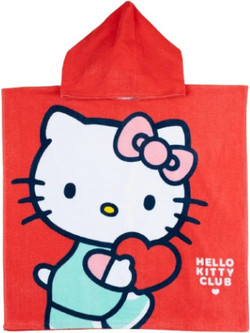 Prenatal Hello Kitty Παιδικό Πόντσο Θαλάσσης Κοραλί 148927301