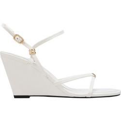 Nine West DEVVA3 Καλοκαιρινές Γυναικείες Πλατφόρμες Χαμηλές Λευκές 14-140