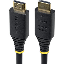 StarTech Καλώδιο HDMI 2.1 HDMI Male to HDMI Male 0.5m Black HDMI21-CBL-8K60-50CM