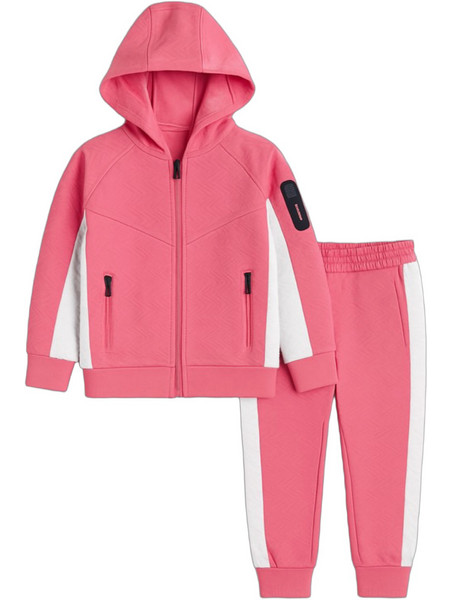 SmaGirl Παιδικό Σετ Φόρμας Φούξια Διαφανές SETFORMES01