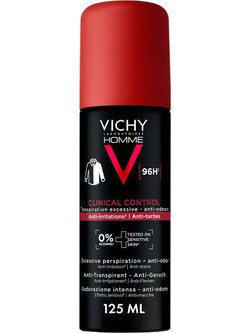 Vichy Homme Clinical Control Ανδρικό Αποσμητικό Spray 96h 125ml