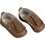 Everkid Βαπτιστικά Loafers Αγκαλιάς για Αγόρι Δερμάτινα Καφέ A511T