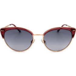 Safilo Trama 03/S 8CQ Γυναικεία Γυαλιά Ηλίου Cat Eye Μεταλλικά Χρυσά με Μαύρο Φακό