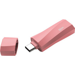 Silicon Power C07 32GB USB Stick 3.2 Gen 1 με USB-C Ροζ