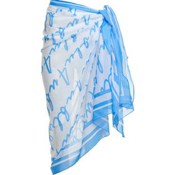 BLU4U Beachwear Signature Παρεό Μακρύ Γαλάζιο 22383115-60