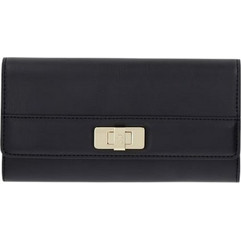 Tommy Hilfiger Μεγάλο Γυναικείο Πορτοφόλι με Clip Μαύρο AW0AW18704-BDS