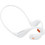 JBL Endurance Pace Ακουστικά Bluetooth Open Ear Ανθεκτικά στο Νερό White
