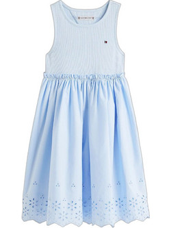 Tommy Hilfiger Παιδικό Φόρεμα Γαλάζιο KG0KG09148-C3Q