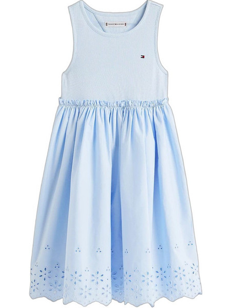 Tommy Hilfiger Παιδικό Φόρεμα Γαλάζιο KG0KG09148-C3Q
