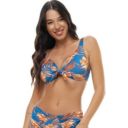 Bluepoint Bikini Top Floral Μπλε Πορτοκαλί 26066127D-04