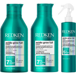 Redken Acidic Grow Full Σετ Περιποίησης Μαλλιών Σαμπουάν 300ml + Conditioner 300ml + Spray 190ml