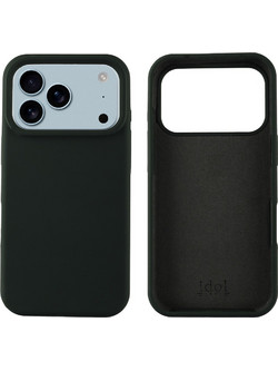 Idol 1991 Velvet Elite Side Camera Guard Back Cover Green (iPhone 17 Pro)