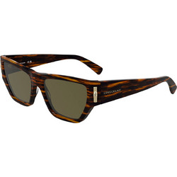 Longchamp LO774S-211 Γυναικεία Γυαλιά Ηλίου Πεταλούδα Κοκάλινα Ταρταρούγα με Πράσινο Φακό