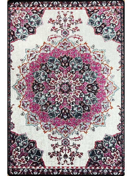 Conceptum Remark Djt Χαλί Ορθογώνιο 120x180cm Fuchsia-Black