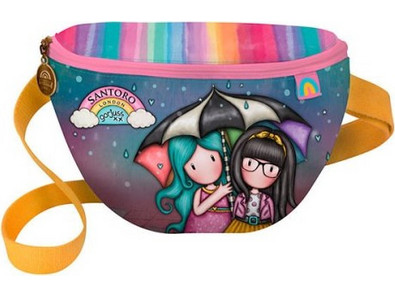 Santoro Gorjuss Be Kind To Each Other Παιδικό Τσαντάκι Μέσης Πολύχρωμο 1208GJ02
