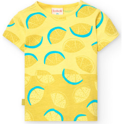 Boboli Παιδικό T-Shirt Κοντομάνικο Κίτρινο 291068-1212