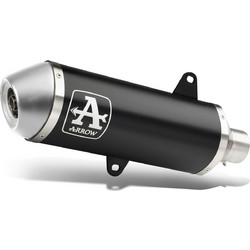 Arrow Τελικό Εξάτμισης για Zontes ZT368-G Black 53553AN