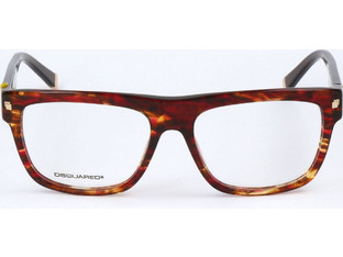 Dsquared2 DQ5076-55A Ανδρικός Σκελετός Γυαλιών Οράσεως Κοκάλινος Καφέ