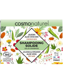 Cosmo Naturel Jojoba & Aloe Φυτικό Σαμπουάν για Επανόρθωση για Ξηρά Μαλλιά 85gr